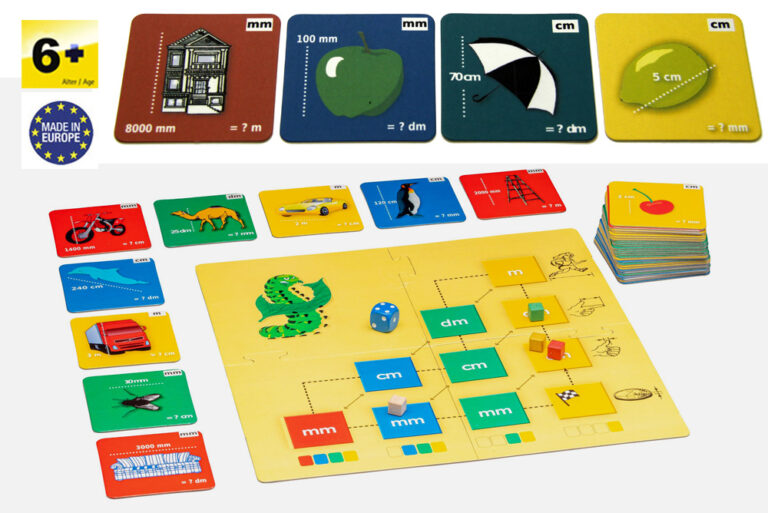 Maths Game Units Of Length Montessori Materials